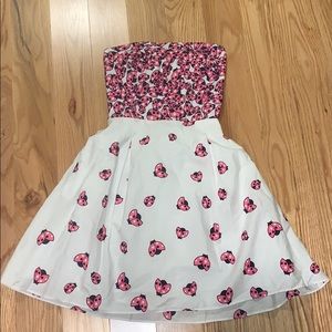 Lilly Pulitzer strapless dress